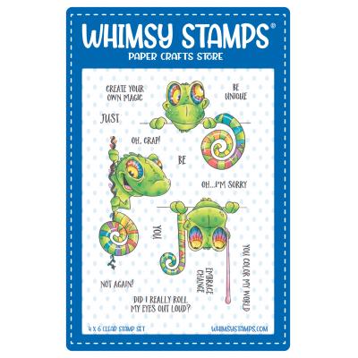 Whimsy Stamps Stempel - Cloaked Blokes